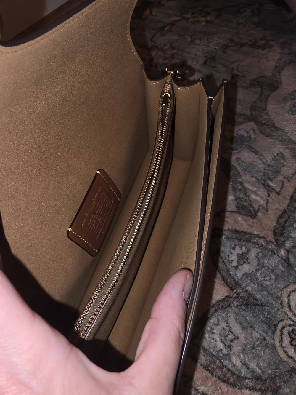 Coach Tabby 26 Glovetanned Leather Burnished Honey